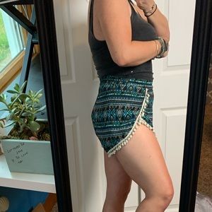 Pom Pom Boho Short